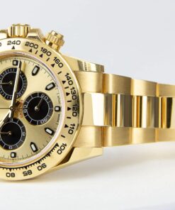 Alternative view of Rolex Oyster Perpetual Cosmograph Daytona 18kt Yellow Gold ‘Pikachu’