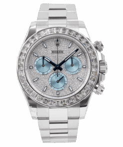 Rolex Oyster Perpetual Cosmograph Daytona Platinum Diamond Bezel Diamond Paved Dial