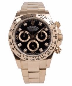 Rolex Oyster Perpetual Cosmograph Daytona Diamond Dot 18kt Everose Gold