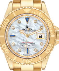 Alternative view of Rolex Yacht-Master 40mm Yellow Gold