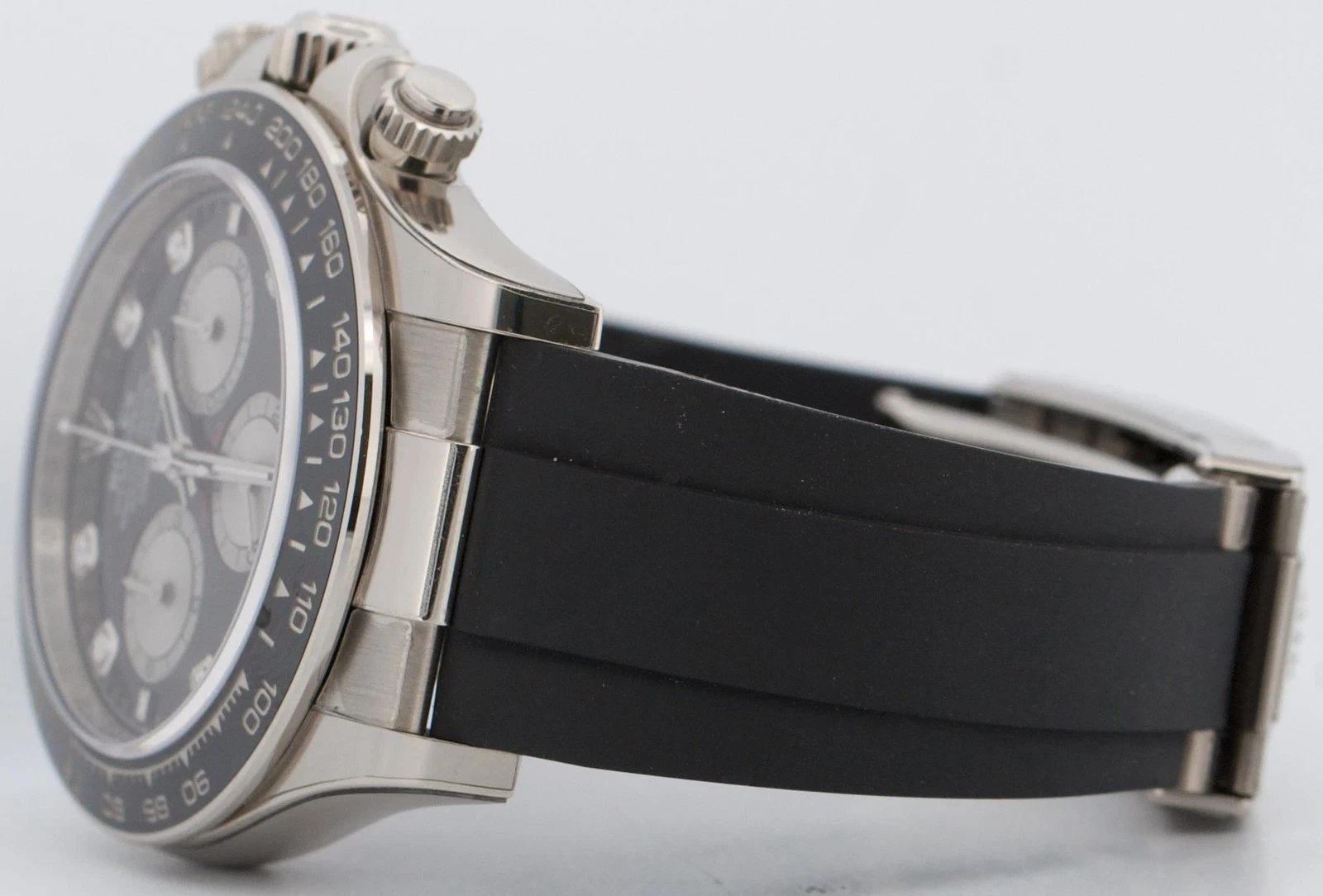 Rolex Daytona BLACK DIAMOND 18K Gold OYSTERFLEX 126519 - Image 2