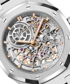 Vue alternative de Royal Oak “Jumbo” Extra-Thin Openworked “50th Anniversary”