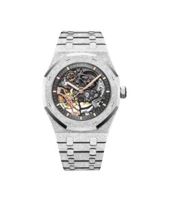 Royal Oak Frosted Gold Double Balance Wheel Openworked